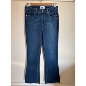 Paige Jeans Women's High Rise Laurel Canyon Size 28 Mini Flare
